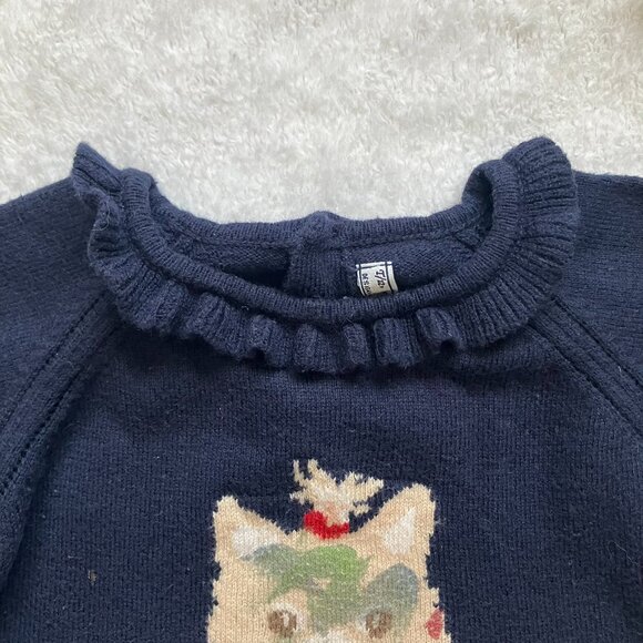 Mayoral 12M Pink Mouse Sweater GUC + Navy Dog Bonus Baby Girl Set - Picture 12 of 16